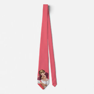 Vintage kärlek och romantik, Nygifta i rosa Slips