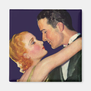 Vintage Kärlek och Romantik, Retro Hollywood Movie Magnet