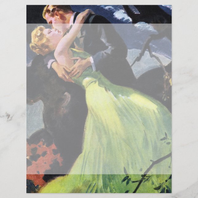 Vintage Kärlek och Romantik, Romantic Kiss (Framsida)