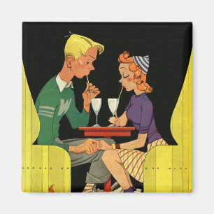 Vintage Kärlek och Romantik, Tonåringar vid Soda S Magnet