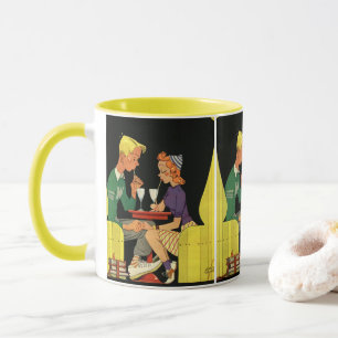 Vintage Kärlek och Romantik, Tonåringar vid Soda S Mugg