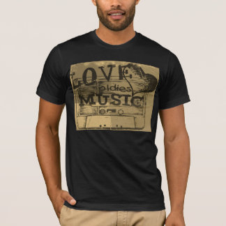Vintage Kärlek oldies musik 3 T-shirt