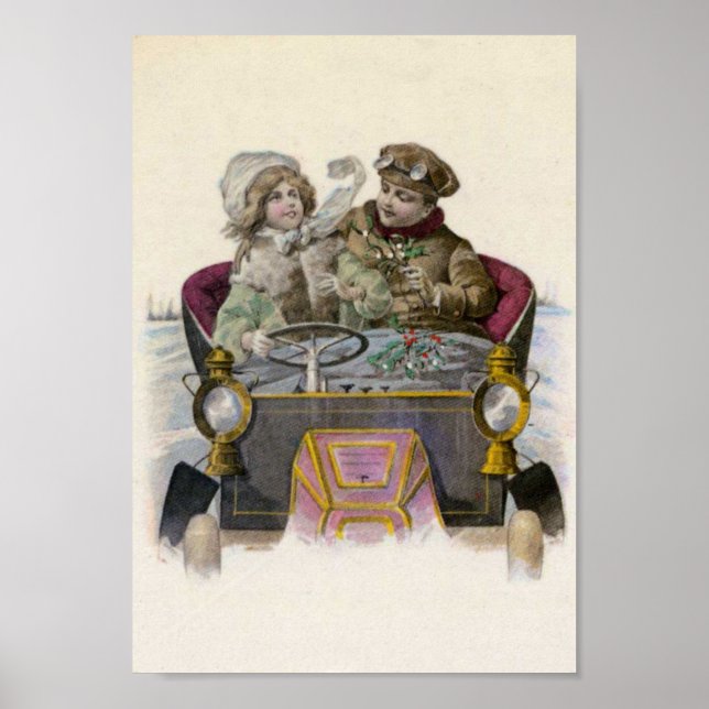 Vintage Kärlek Poster (Framsidan)