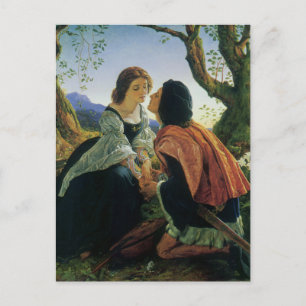 Vintage Kärlek, Romantik, Romantisk, Spara datum Meddelande Vykort