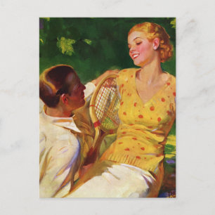 Vintage Kärlek, Romantik, Rumänien, Spara datum Meddelande Vykort