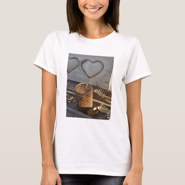 Vintage kärlek t shirt (Framsida)