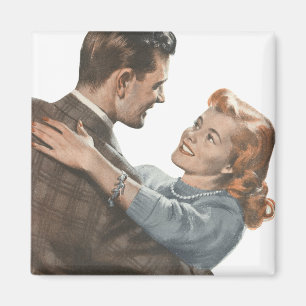 Vintage kärleksromans Nygifta Ska vi dansa? Magnet