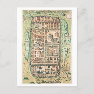 Vintage Karta i Jerusalem Postcard Vykort