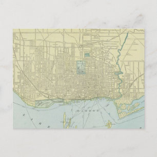 Vintage Karta i Toronto (1901) Vykort