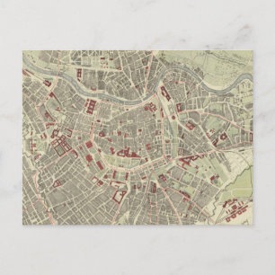 Vintage Karta i Wien Österrike (1883) Vykort
