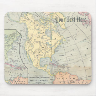 Vintage Karta Mousepad Musmatta