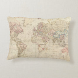 Vintage Karta Prydnadskudde