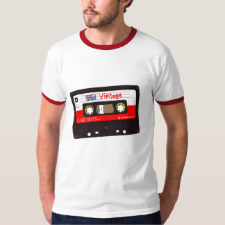 Vintage kassettband Skruvball Grafik T Shirt