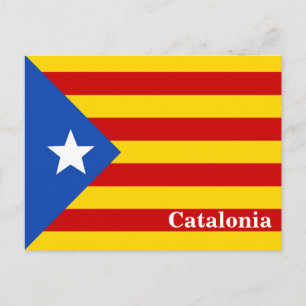 Vintage Katalonien, Spanien, reseturism Vykort