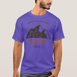 Vintage Katmai nationalpark Alaska 5 T Shirt