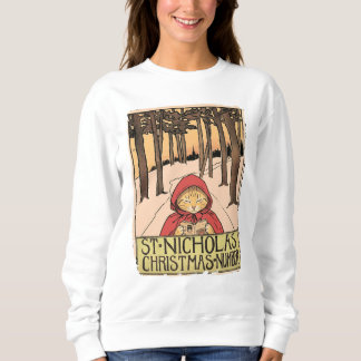 Vintage Katt Jul - St. Nicholas Magazine Parodi T Shirt