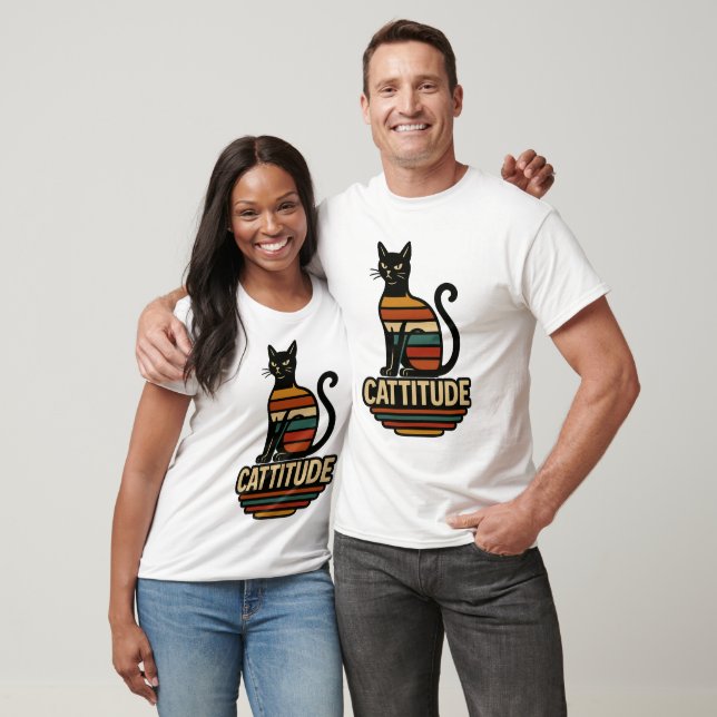 vintage kattityd för katt t shirt (Unisex)