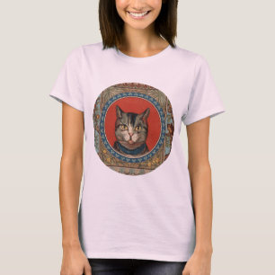 Vintage Kattliv för Kitty Cat Klassisk Victorian T Shirt