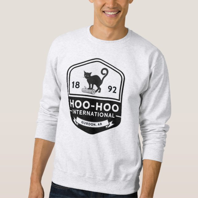 Vintage kattlogotyp sweatshirt (Framsida)