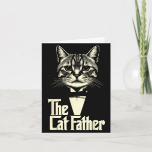 Vintage kattpappa pappa livet kattpappa glad farsd kort