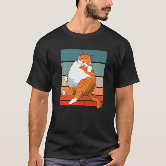 vintage Kattreflexer T Shirt (Framsida)