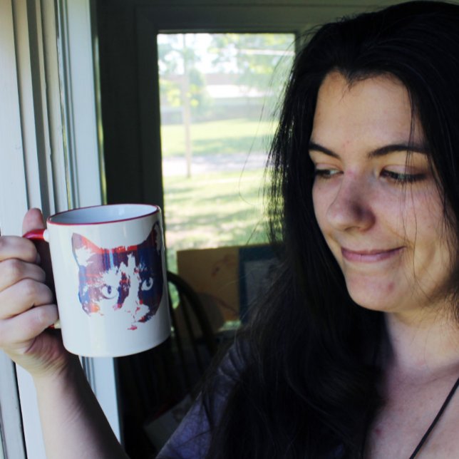 Vintage kattunge mugg (Skapare uppladdad)