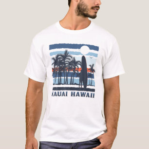 Vintage Kauai Hawaii Hawaii Beach Surfa Surfer So T Shirt