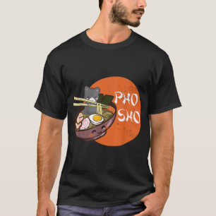 Vintage Kawaii Cat Pho Sho Vietnamese Bowl Ramen N T Shirt
