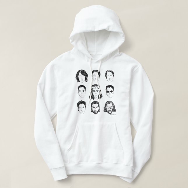 Vintage Keanu Art Reeves Gift Movie Fläkt Hoodie (Design framsida)