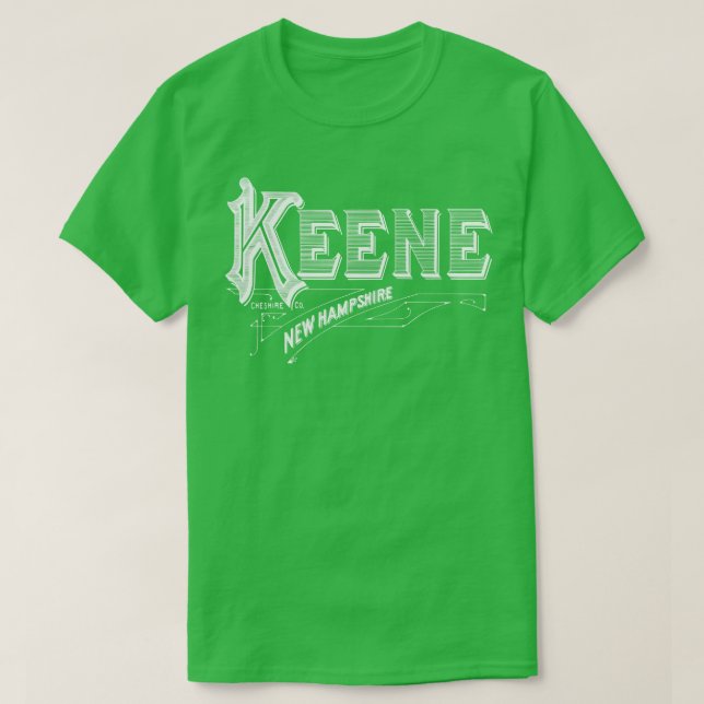 Vintage Keene NH T Shirt (Design framsida)