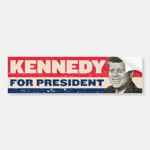 Vintage Kennedy Johnson 1960 Kennedy 1960 Bildekal