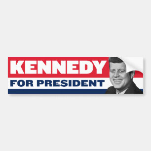Vintage Kennedy Johnson 1960 Kennedy 1960 Bildekal
