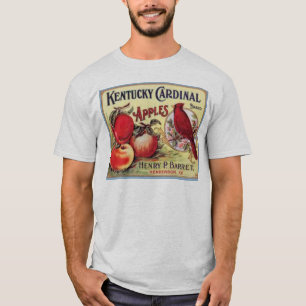 Vintage Kentucky Cardinal Apples, Henry P Barret Tee