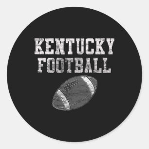 Vintage Kentucky fotboll  Runt Klistermärke