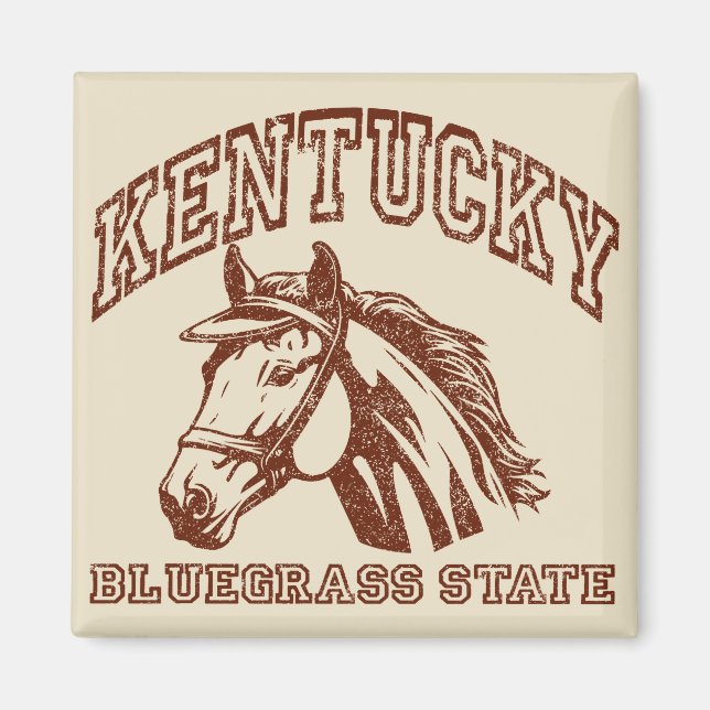 Vintage Kentucky Magnet (Framsidan)