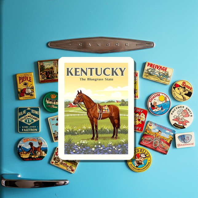 Vintage Kentucky Magnet (Skapare uppladdad)