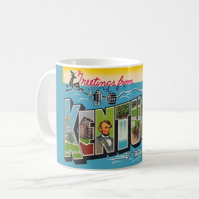 Vintage Kentucky Mugg (Framsida vänster)
