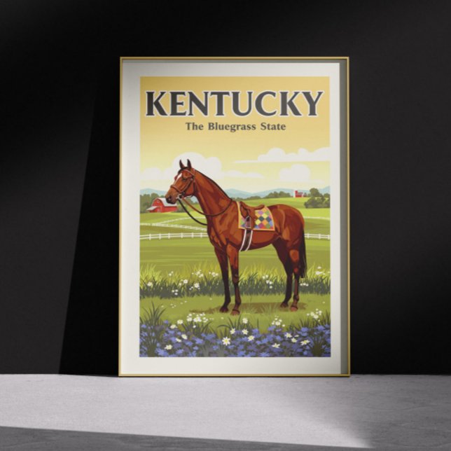 Vintage Kentucky Poster (Skapare uppladdad)