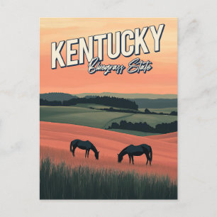 Vintage Kentucky Travel Vykort