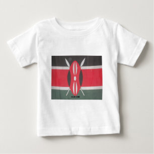 Vintage Kenya Flagga Harambe Design Tee