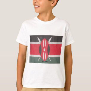 Vintage Kenya Flagga Harambe Design Tröja