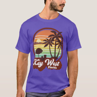 Vintage Key West Florida Retro 60-tal 70-tal vinta T Shirt