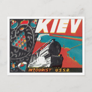 Vintage Kiev Ukraina Vykort