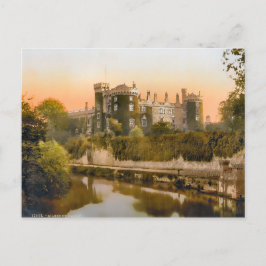 Vintage Kilkenny Castle Ireland Vykort