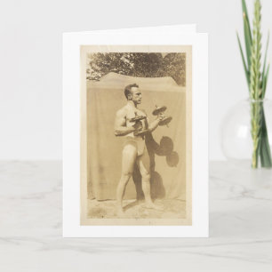 Vintage - Killar with Muscles Kort
