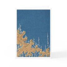 Vintage Kimono Mönster Greeting Card