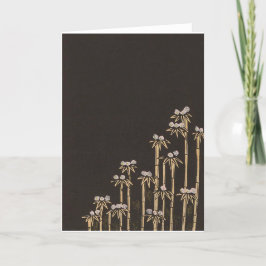 Vintage Kimono Mönster Greeting Card Helgkort