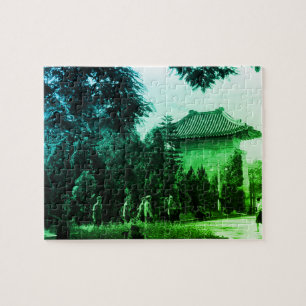 Vintage Kina Canton martyrpark Pussel