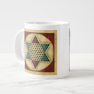 Vintage kinesisk schackbräda av Ethan Harper Jumbo Mugg