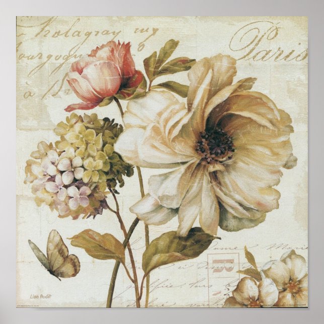 Vintage kinesiska Ro. Poster (Framsidan)